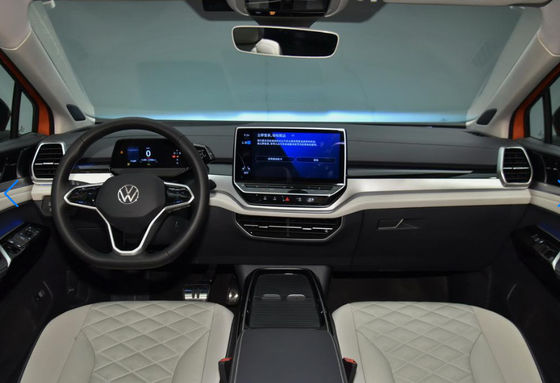 VW ID.6 CROZZ চায়না কার ম্যানুফ্যাকচারার 439-586KM পিওর ইলেকট্রিক কার মিড-লার্জ সাইজ 5 দরজা 7 সিট